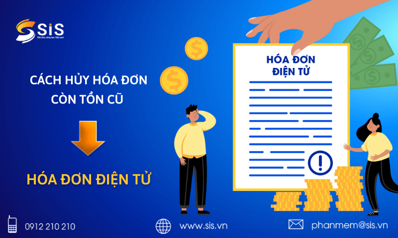 Cách hủy hóa đơn còn tồn cũ khi chuyển sang hóa đơn điện tử theo nghị định 123